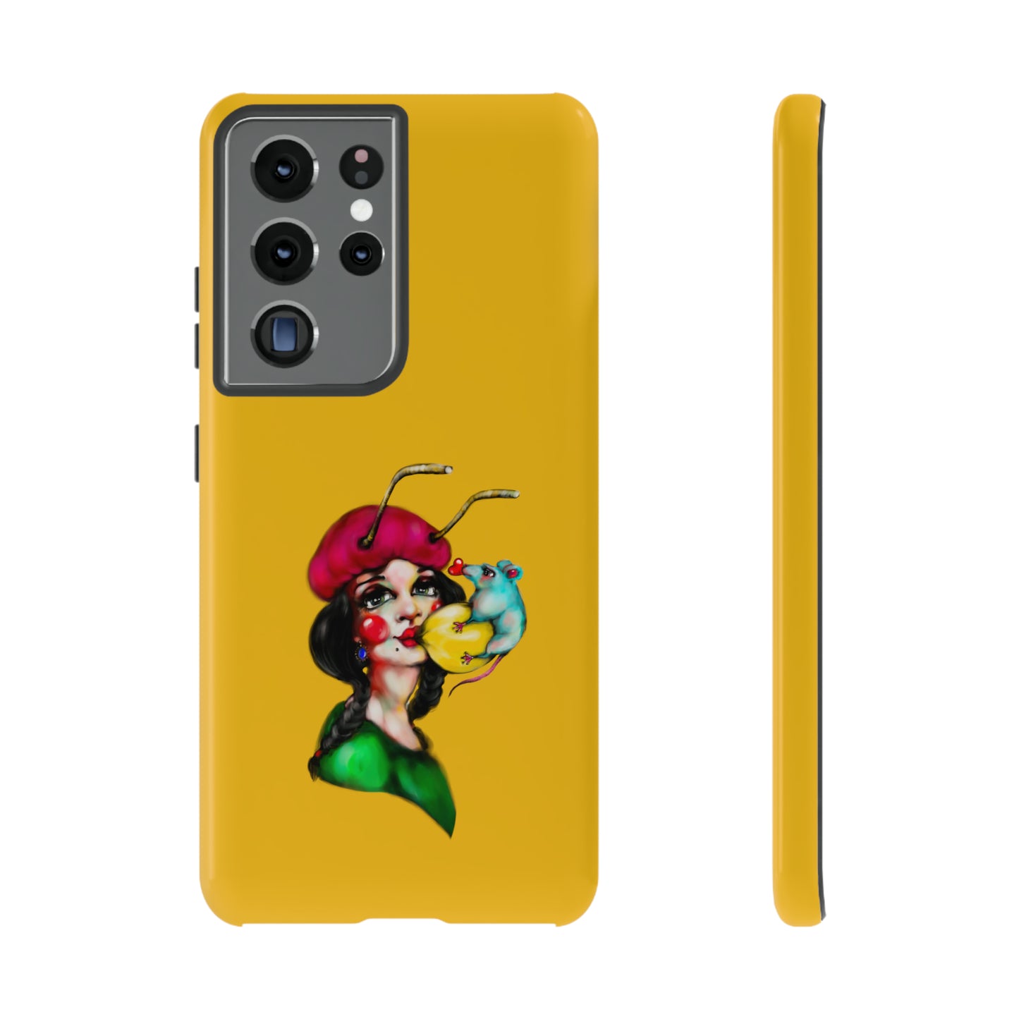 Design #211 Yellow BKG-Tough Cases