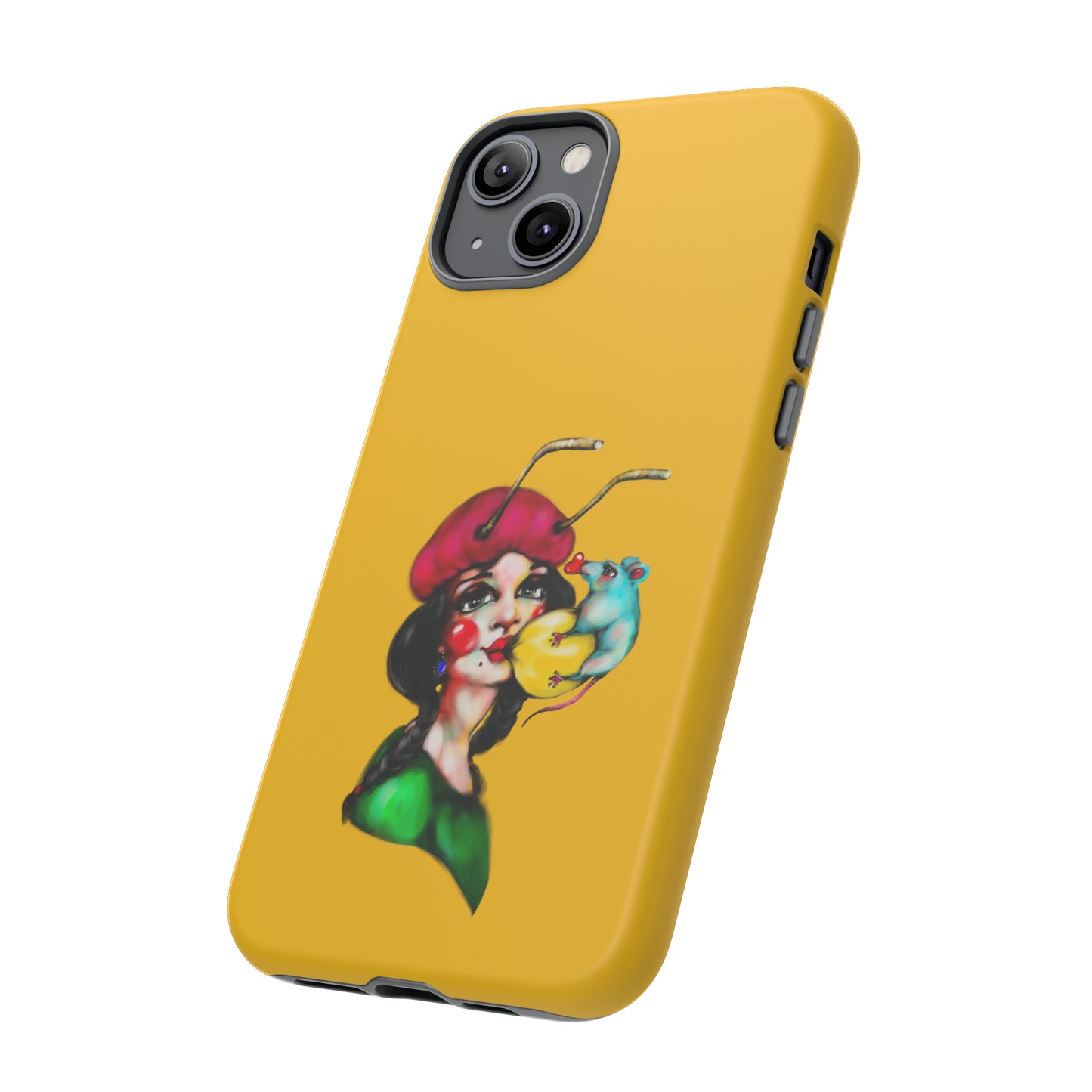 Design #211 Yellow BKG-Tough Cases