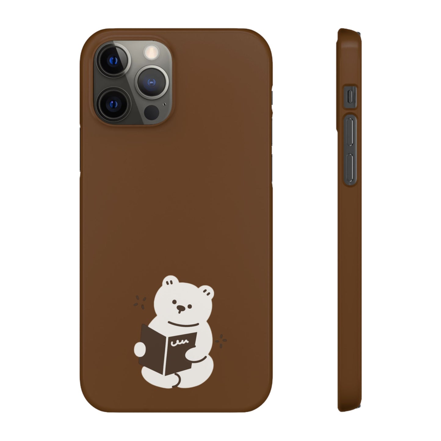 Reading Bear #02-Snap Cases