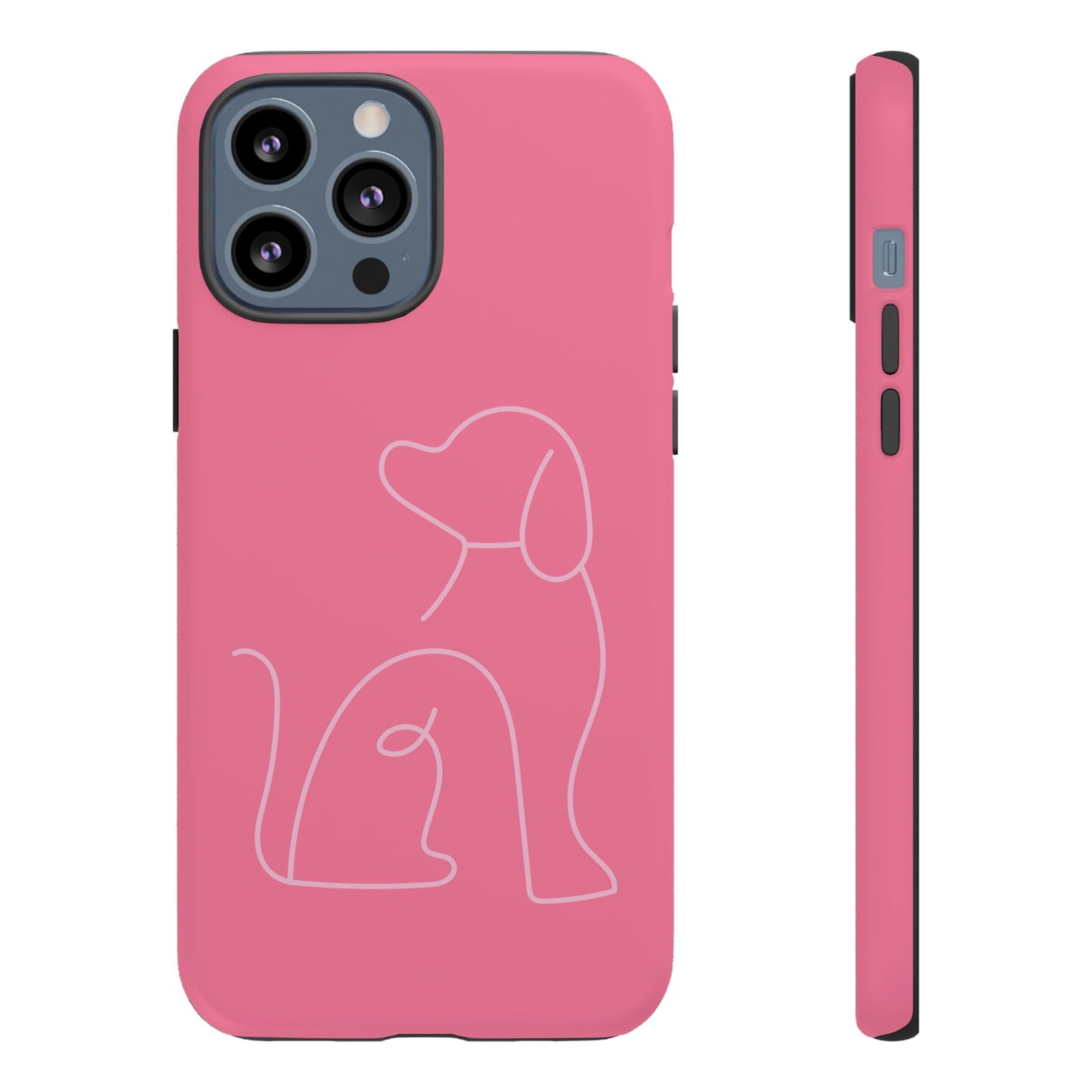 Pink Pup #10-Tough Cases iPhone Samsung Google Pixel