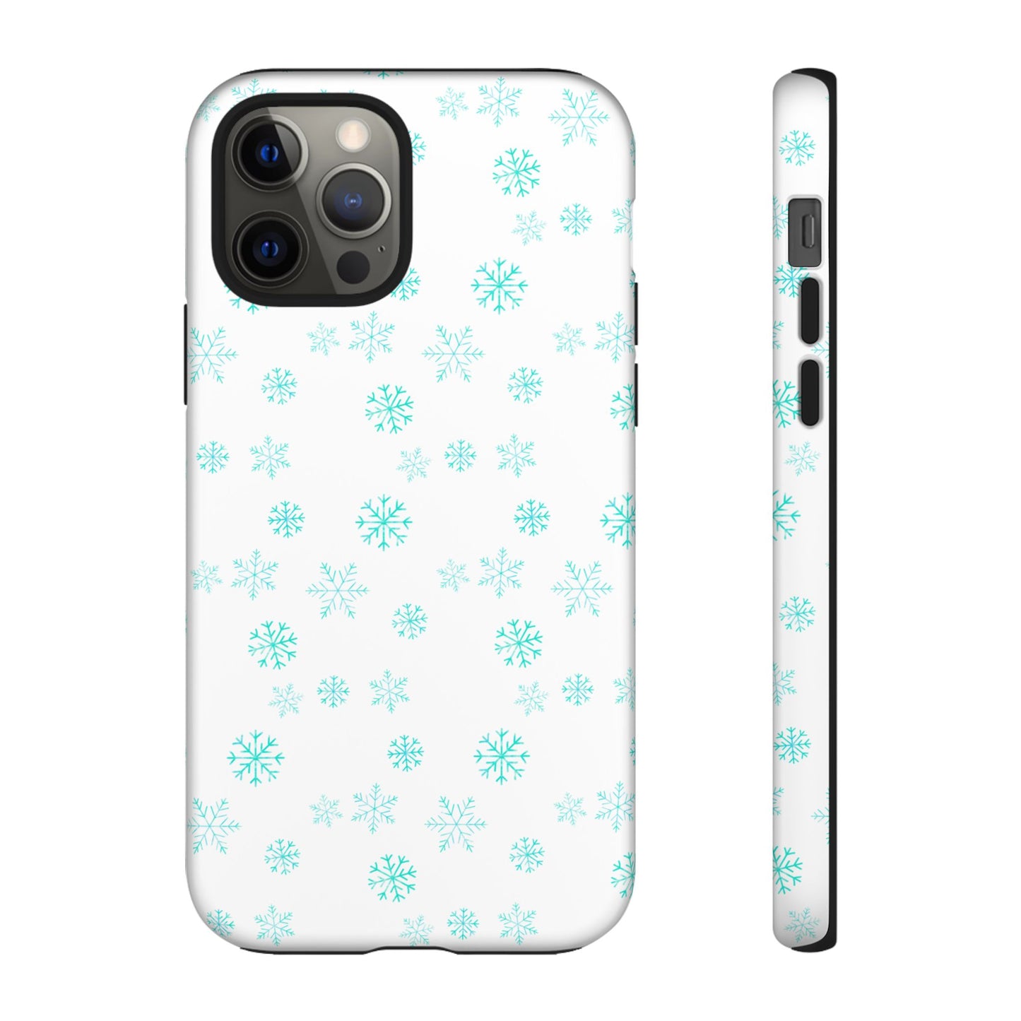 Snowy Blue #12 - Tough Cases iPhone Samsung Google Pixel