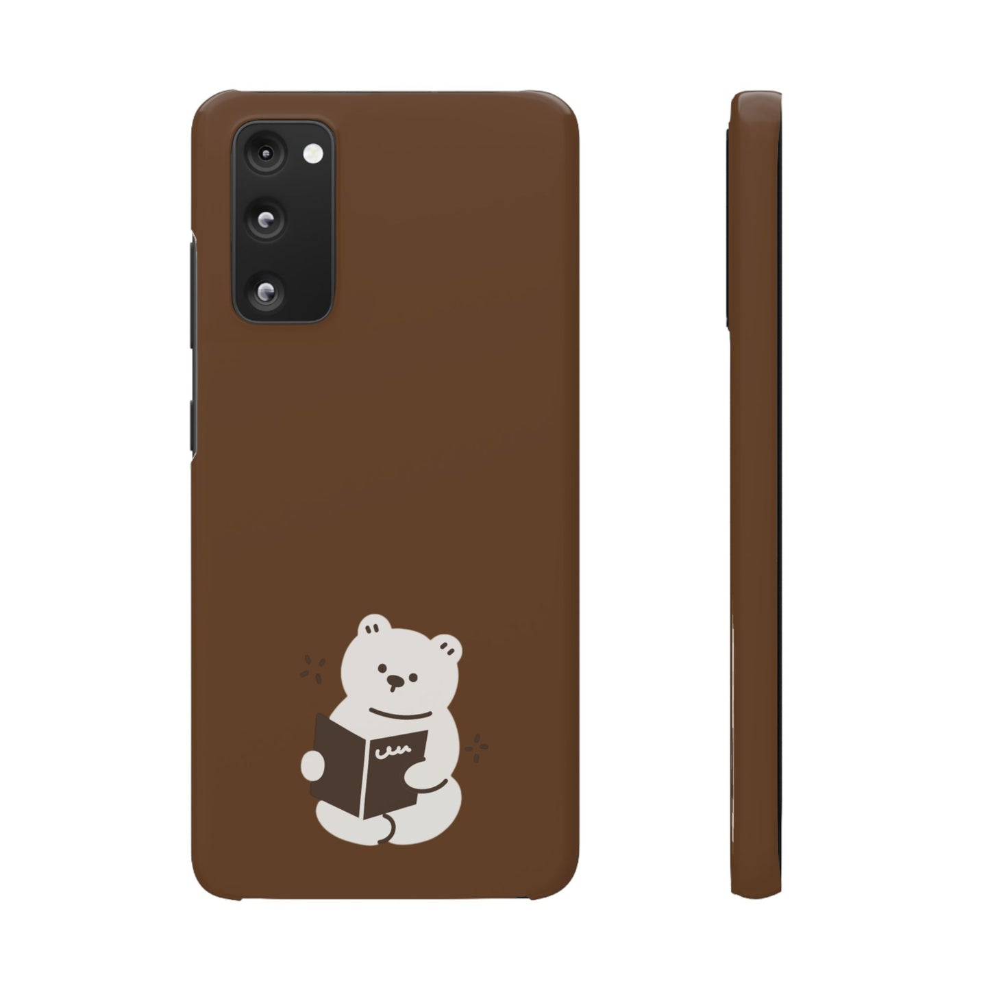 Reading Bear #02-Snap Cases