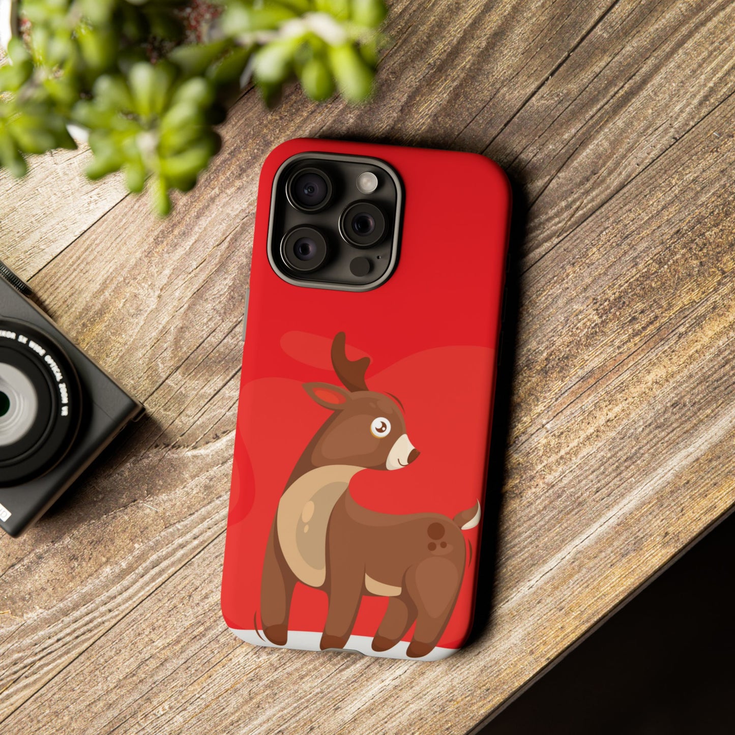 Merry Deer #22-Tough Cases iPhone Samsung Google Pixel