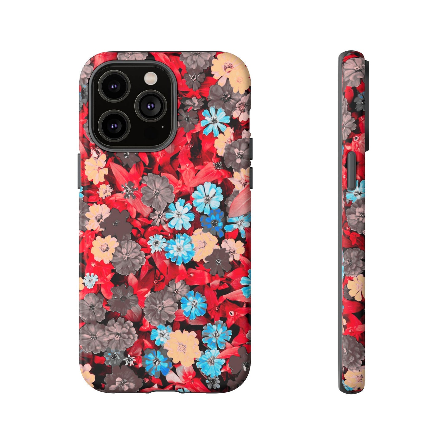 Lucid Flowers #23-Tough Cases iPhone Samsung Google Pixel