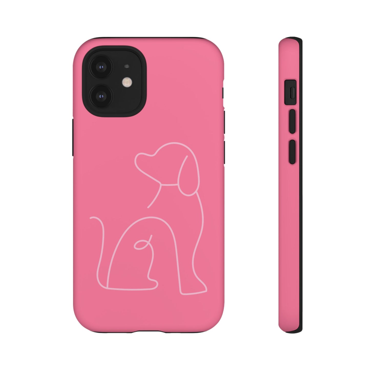 Pink Pup #10-Tough Cases iPhone Samsung Google Pixel