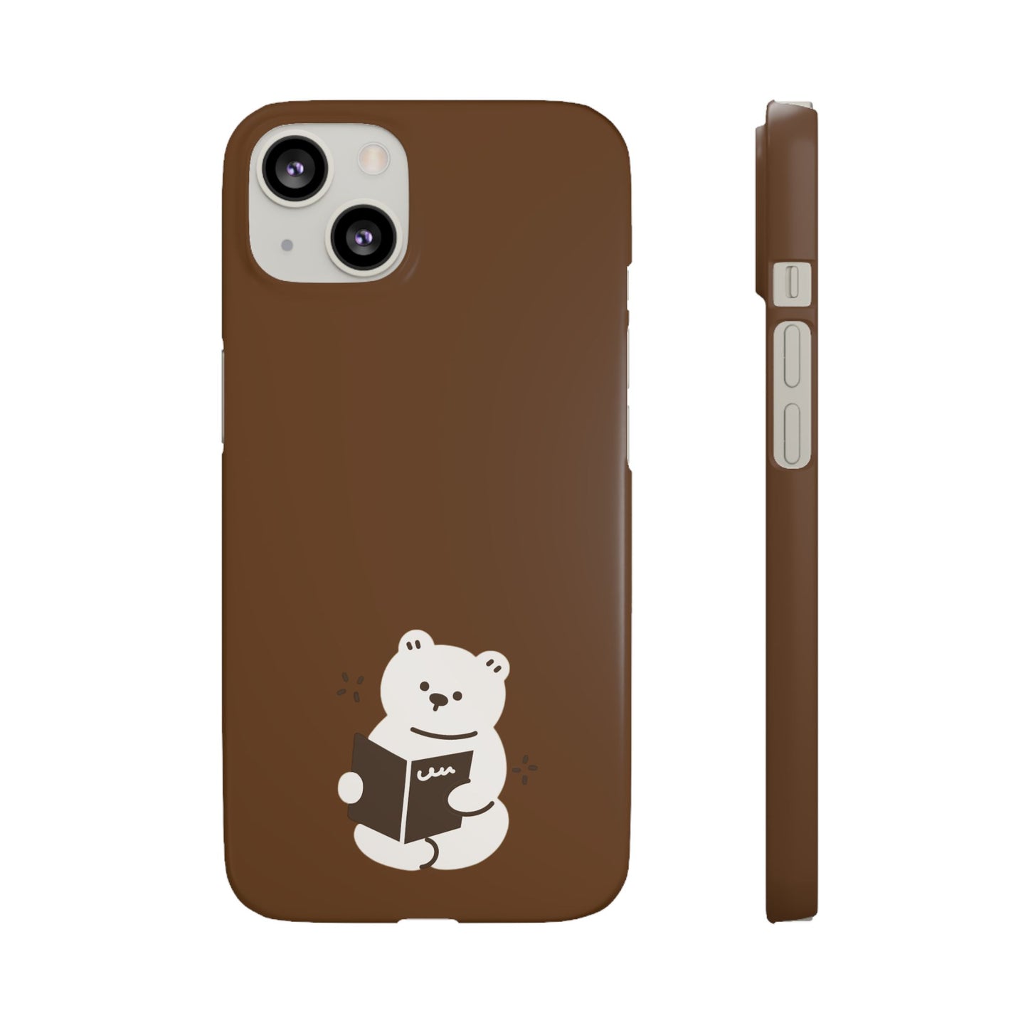 Reading Bear #02-Snap Cases