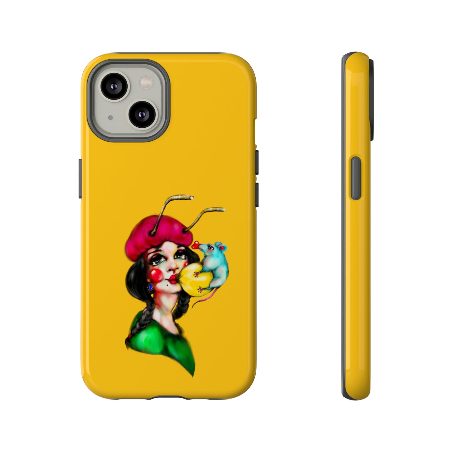 Design #211 Yellow BKG-Tough Cases