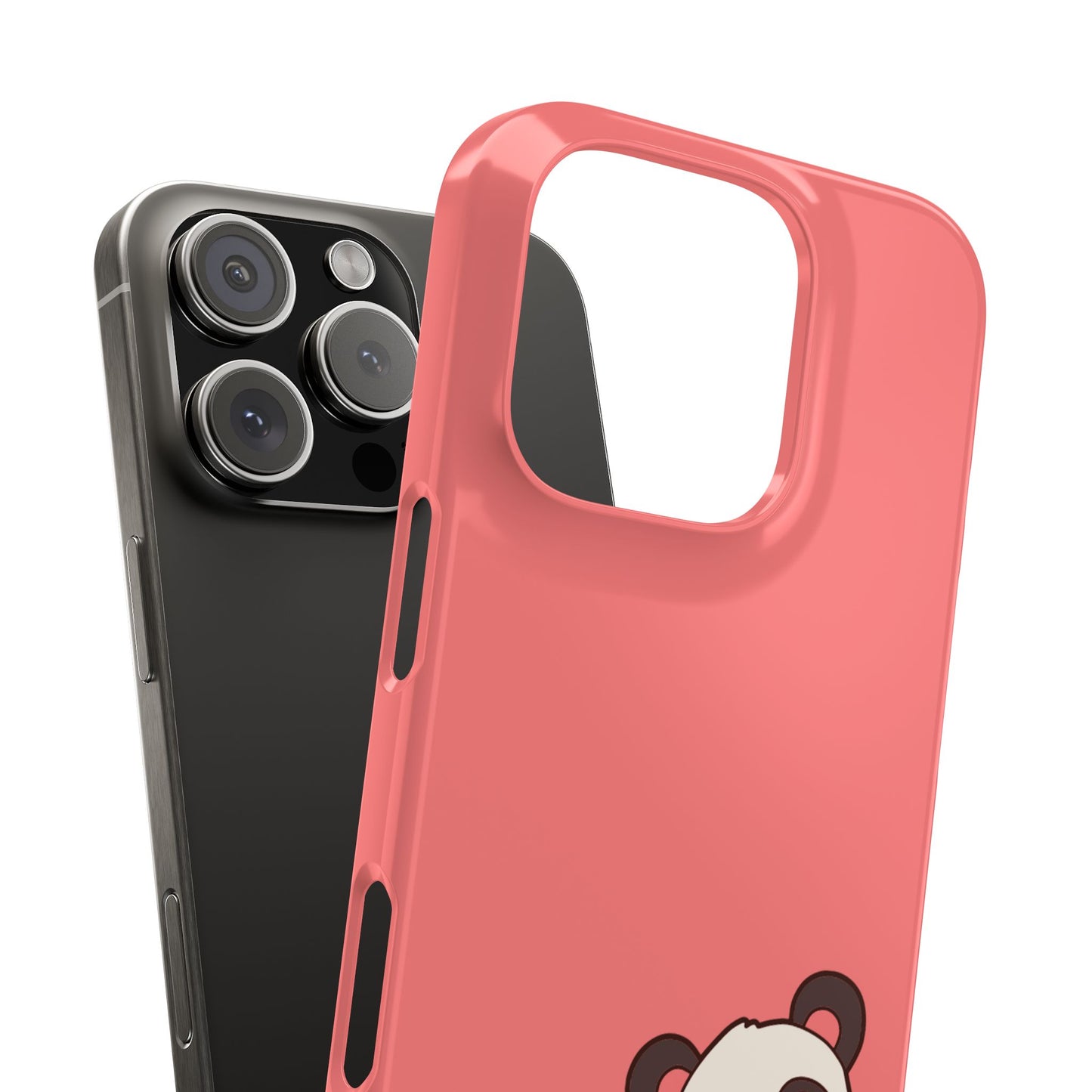 Cute Panda #36-Slim iPhone Cases