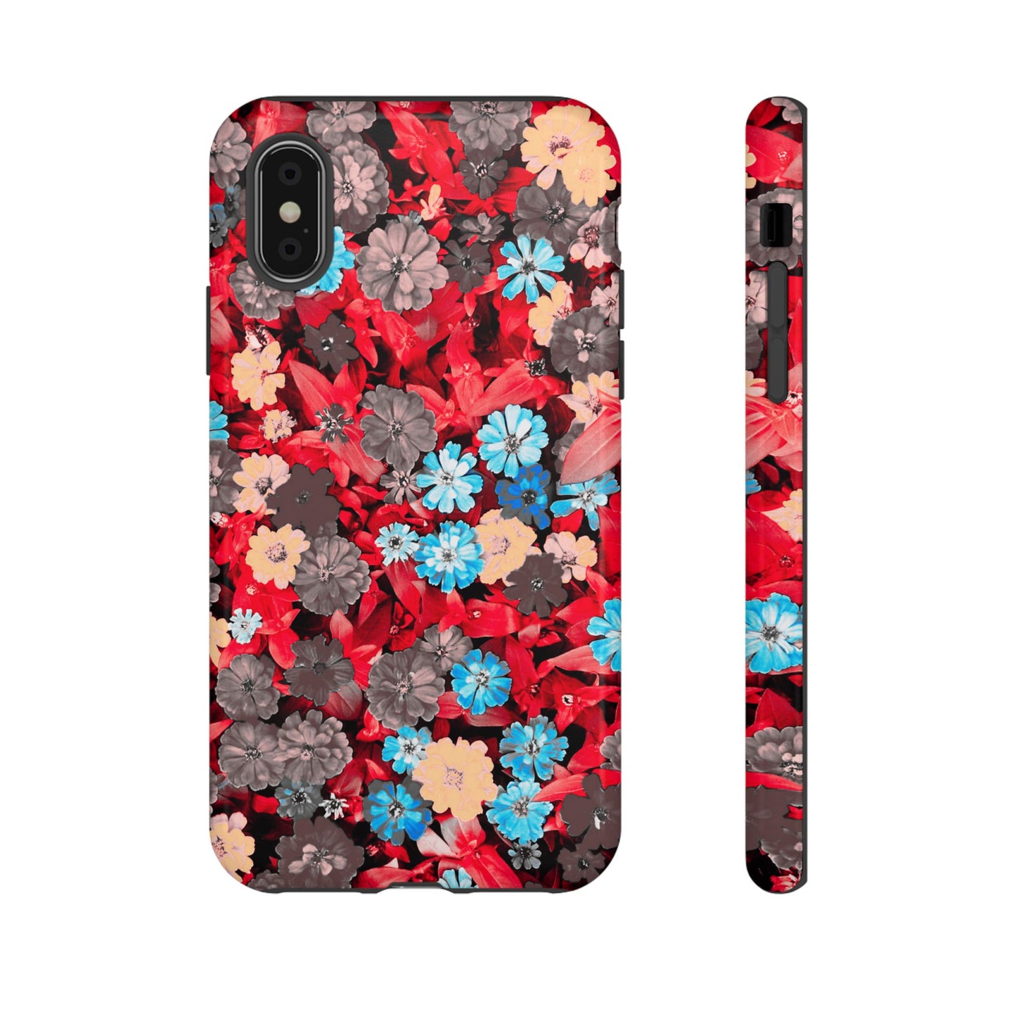 Lucid Flowers #23-Tough Cases iPhone Samsung Google Pixel