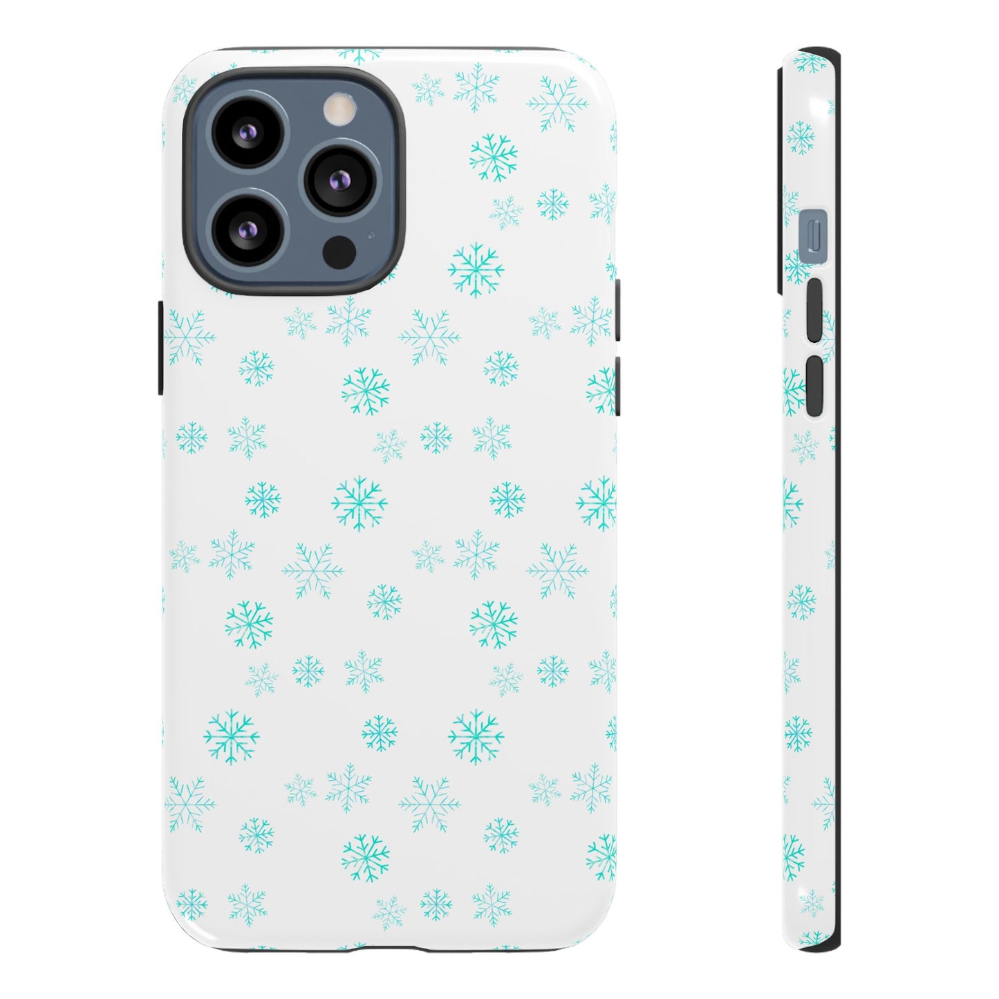 Snowy Blue #12 - Tough Cases iPhone Samsung Google Pixel