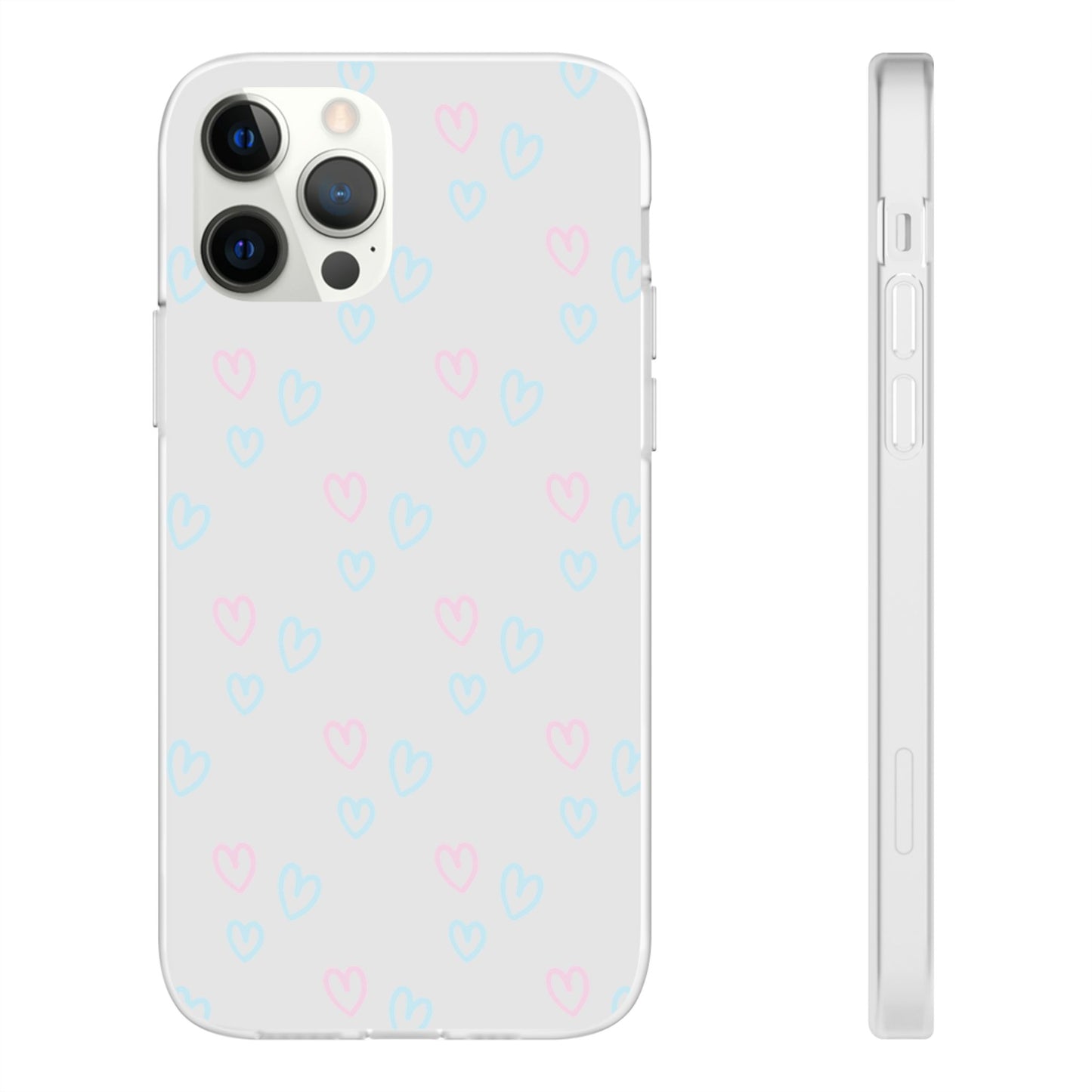 Sweetheart Shield Clear Flexi Cases iPhone Samsung Gift Packaging