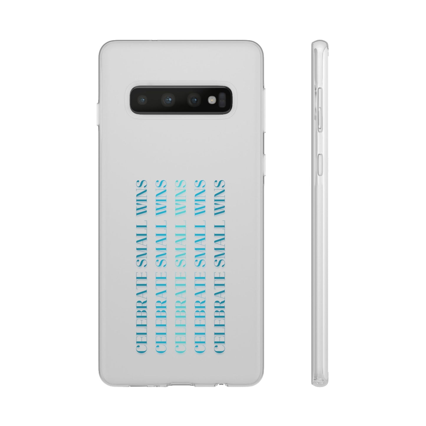 Celebrate Small Wins #22 Flexi Cases iPhone Samsung Gift Packaging