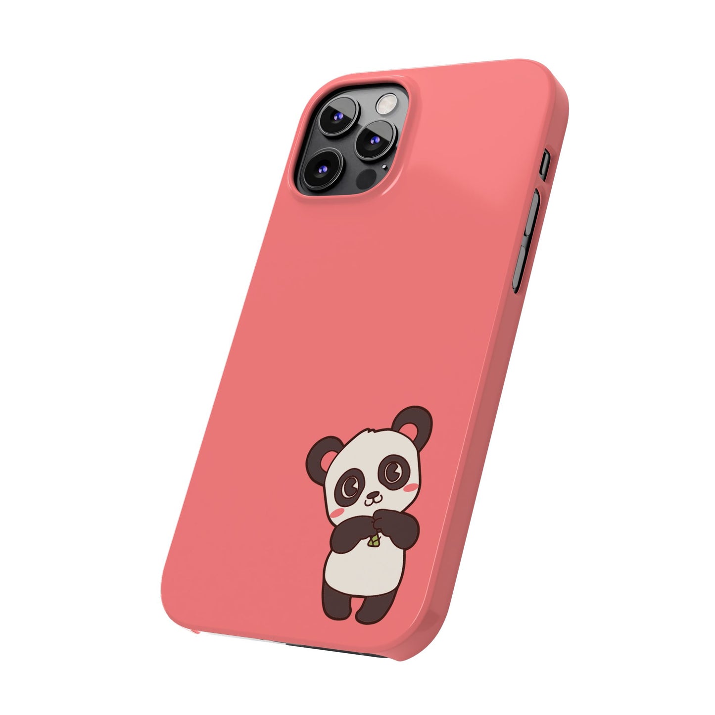 Cute Panda #36-Slim iPhone Cases