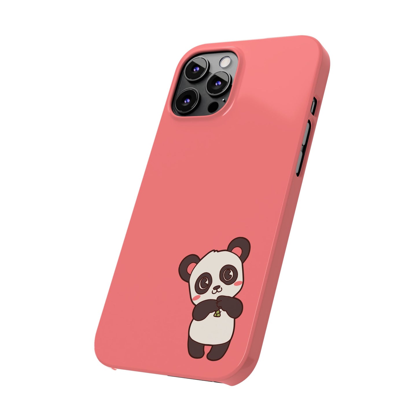 Cute Panda #36-Slim iPhone Cases