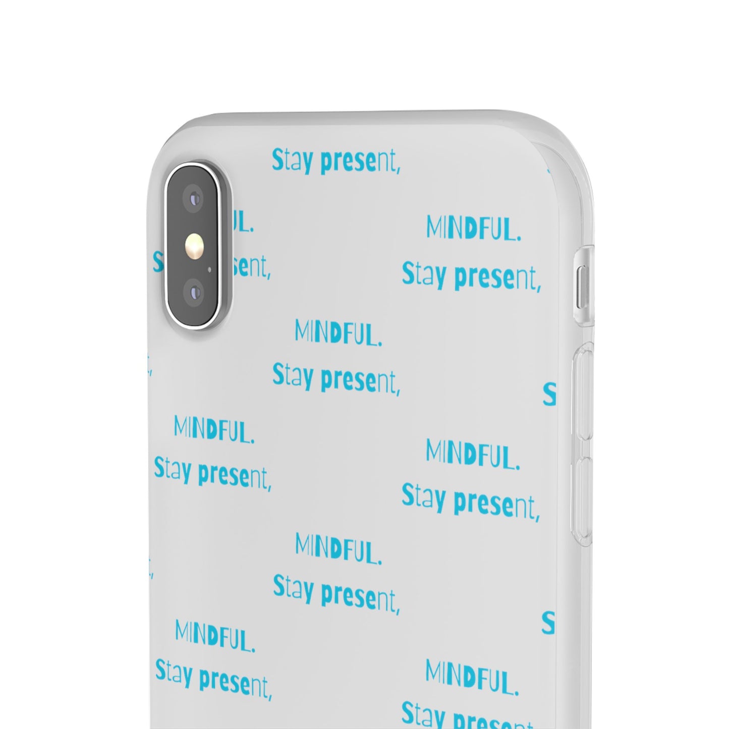 Stay Present Mindful #12 Flexi Cases iPhone Samsung Gift Packaging