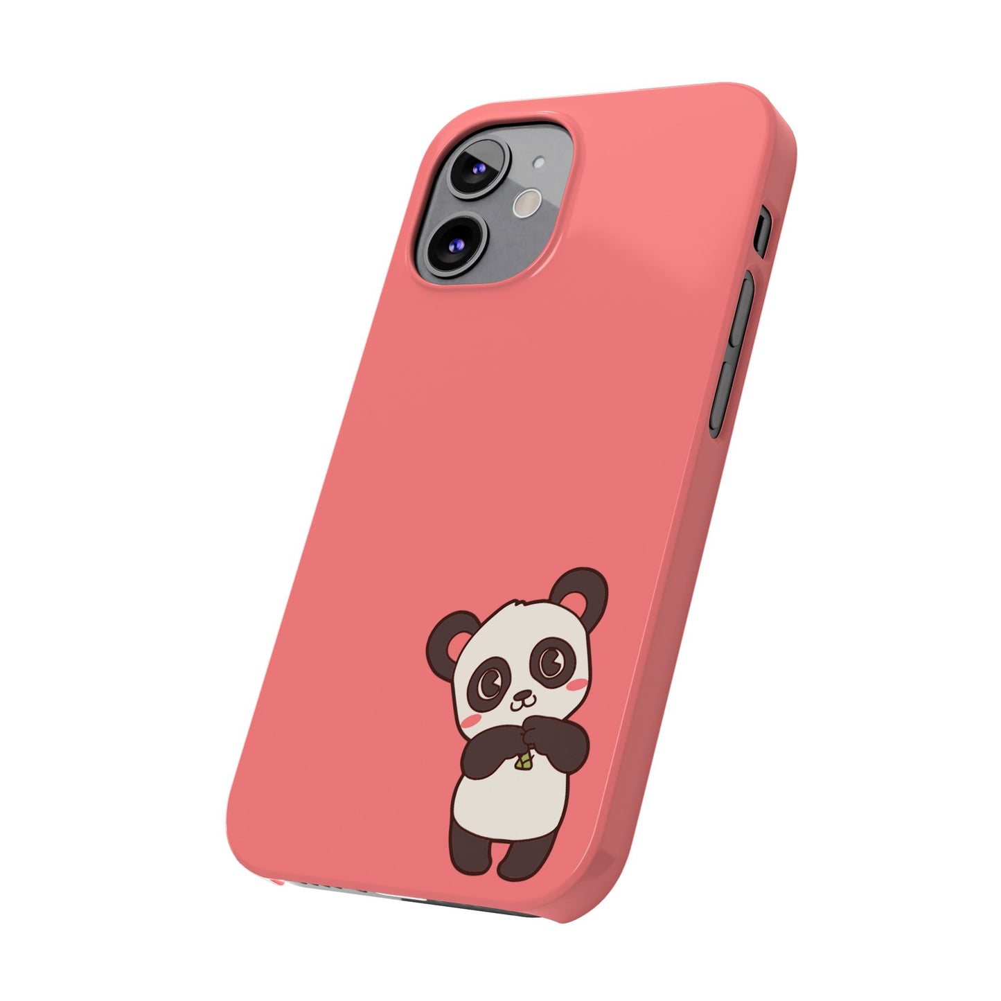 Cute Panda #36-Slim iPhone Cases