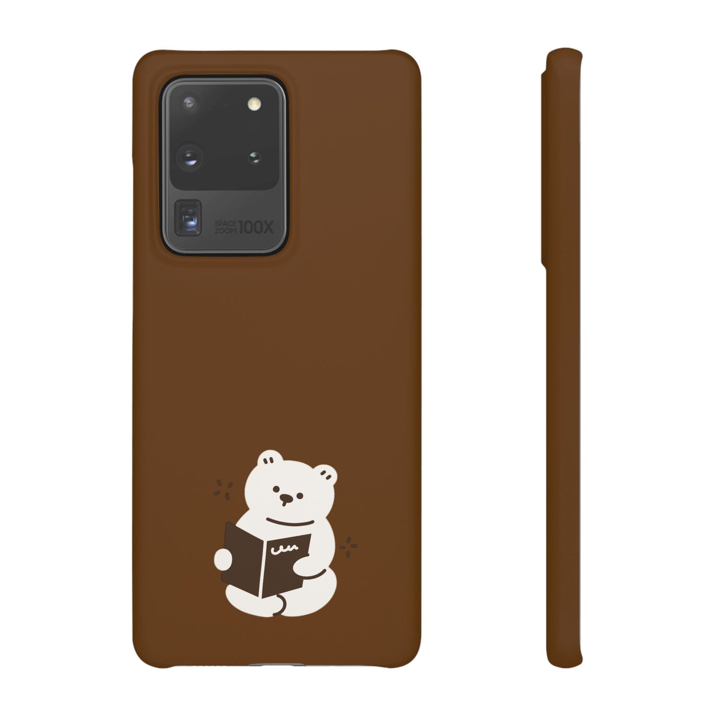 Reading Bear #02-Snap Cases