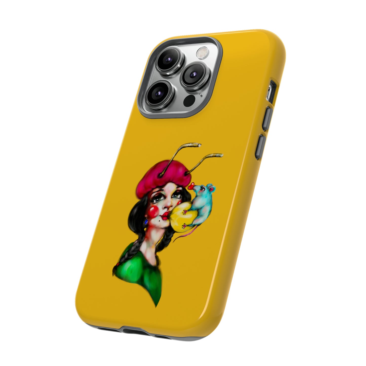 Design #211 Yellow BKG-Tough Cases