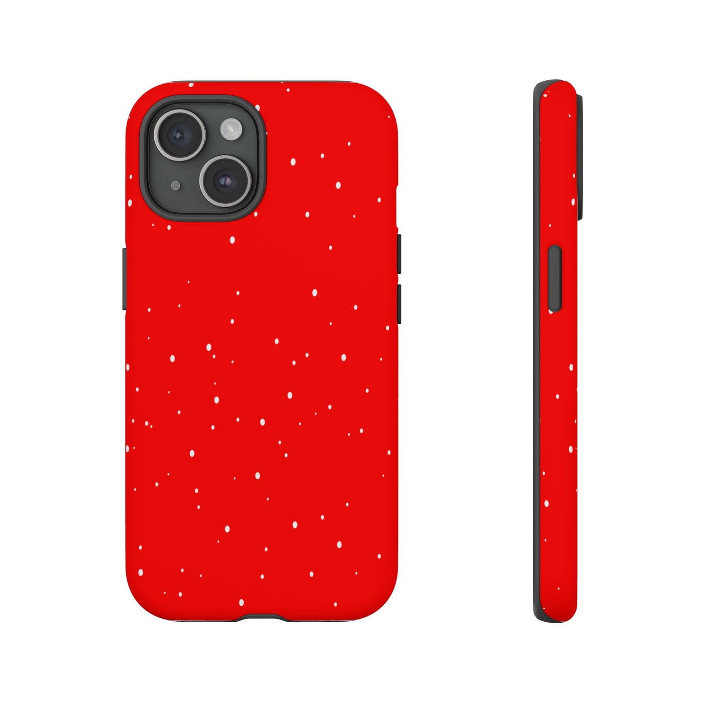 Snowy Red - Tough Cases iPhone Samsung Google Pixel