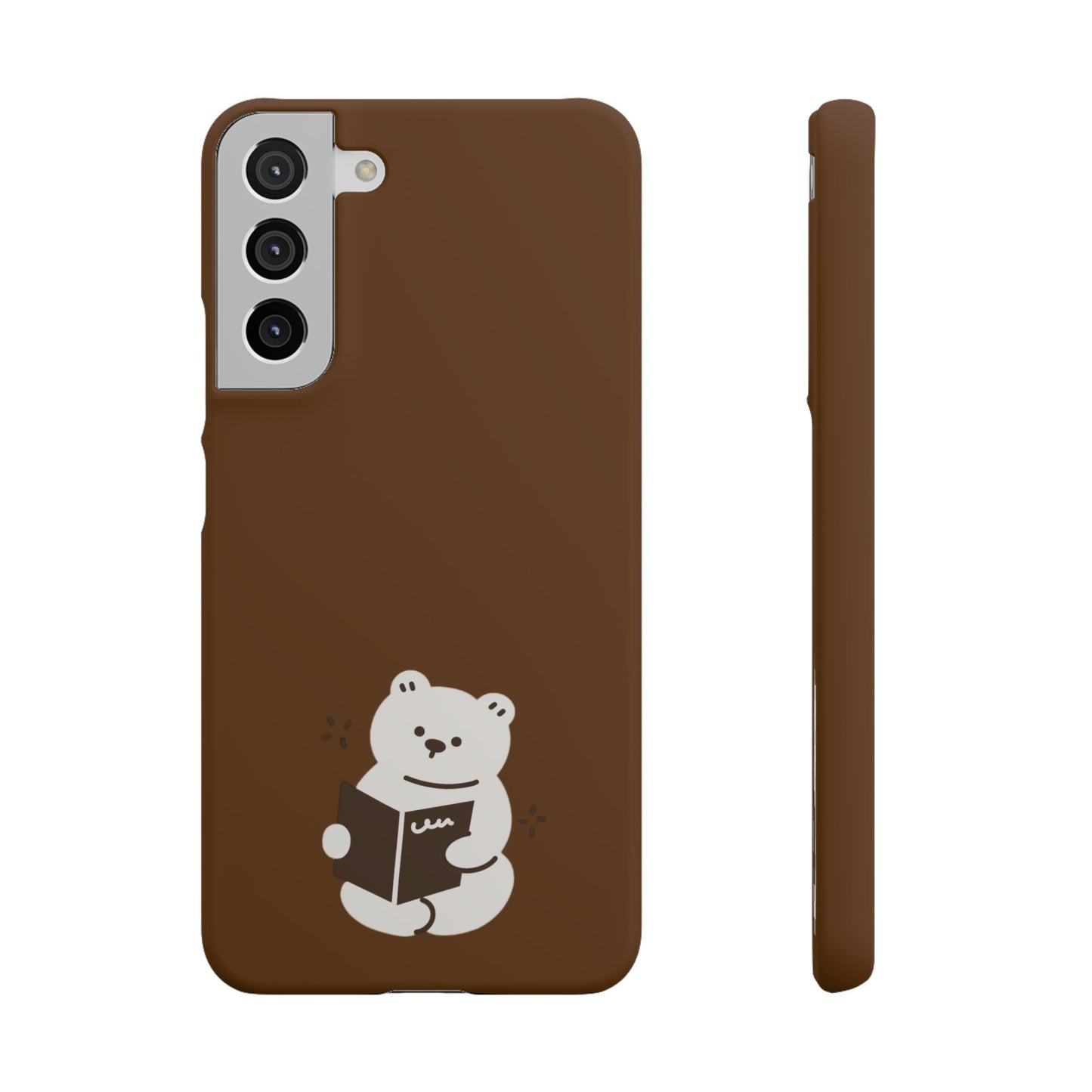 Reading Bear #02-Snap Cases