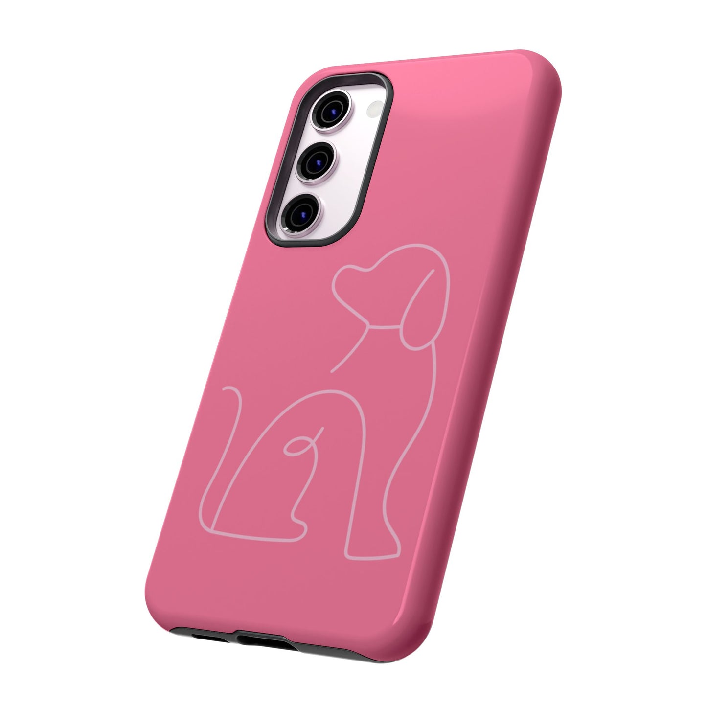 Pink Pup #10-Tough Cases iPhone Samsung Google Pixel