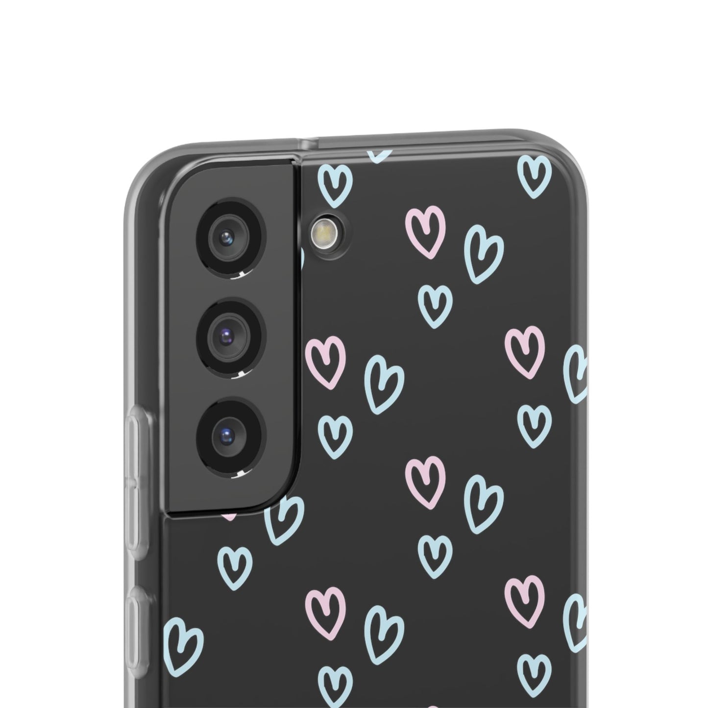 Sweetheart Shield Clear Flexi Cases iPhone Samsung Gift Packaging