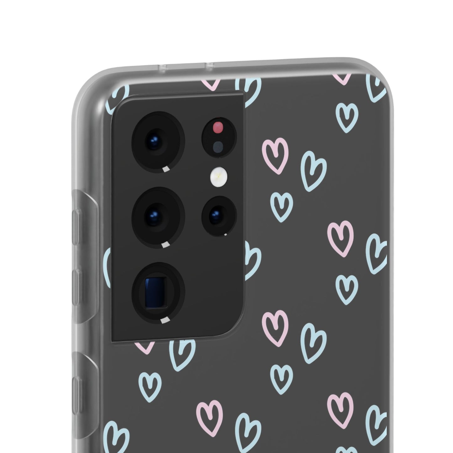 Sweetheart Shield Clear Flexi Cases iPhone Samsung Gift Packaging