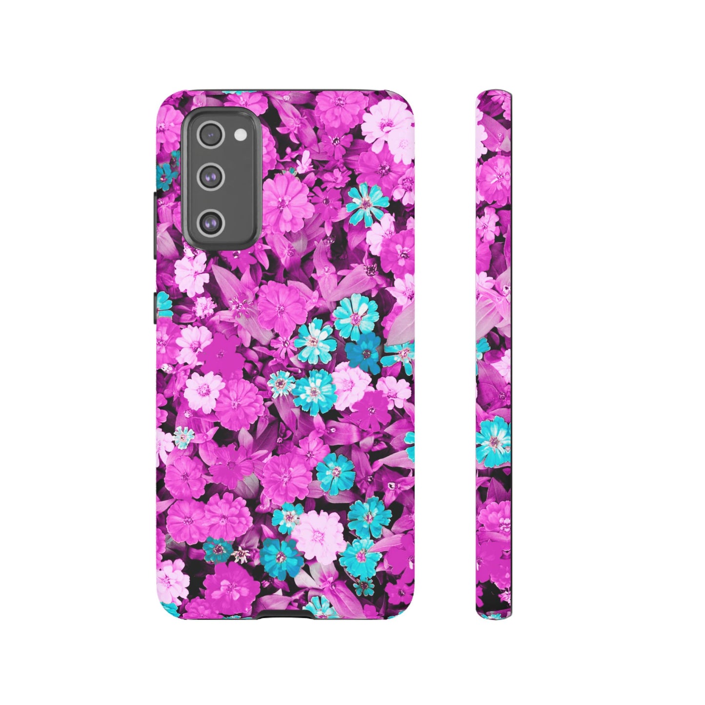 Lucid Flowers #22-Tough Cases iPhone Samsung Google Pixel