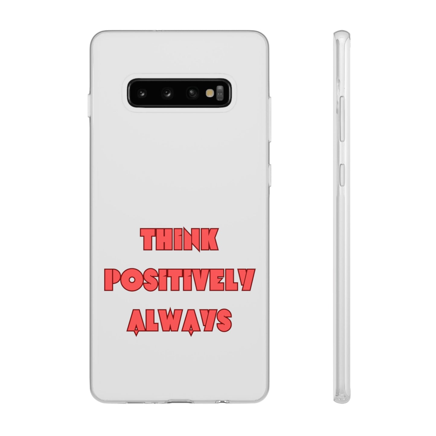 Think Positively Always #24 Flexi Cases iPhone Samsung Gift Packaging