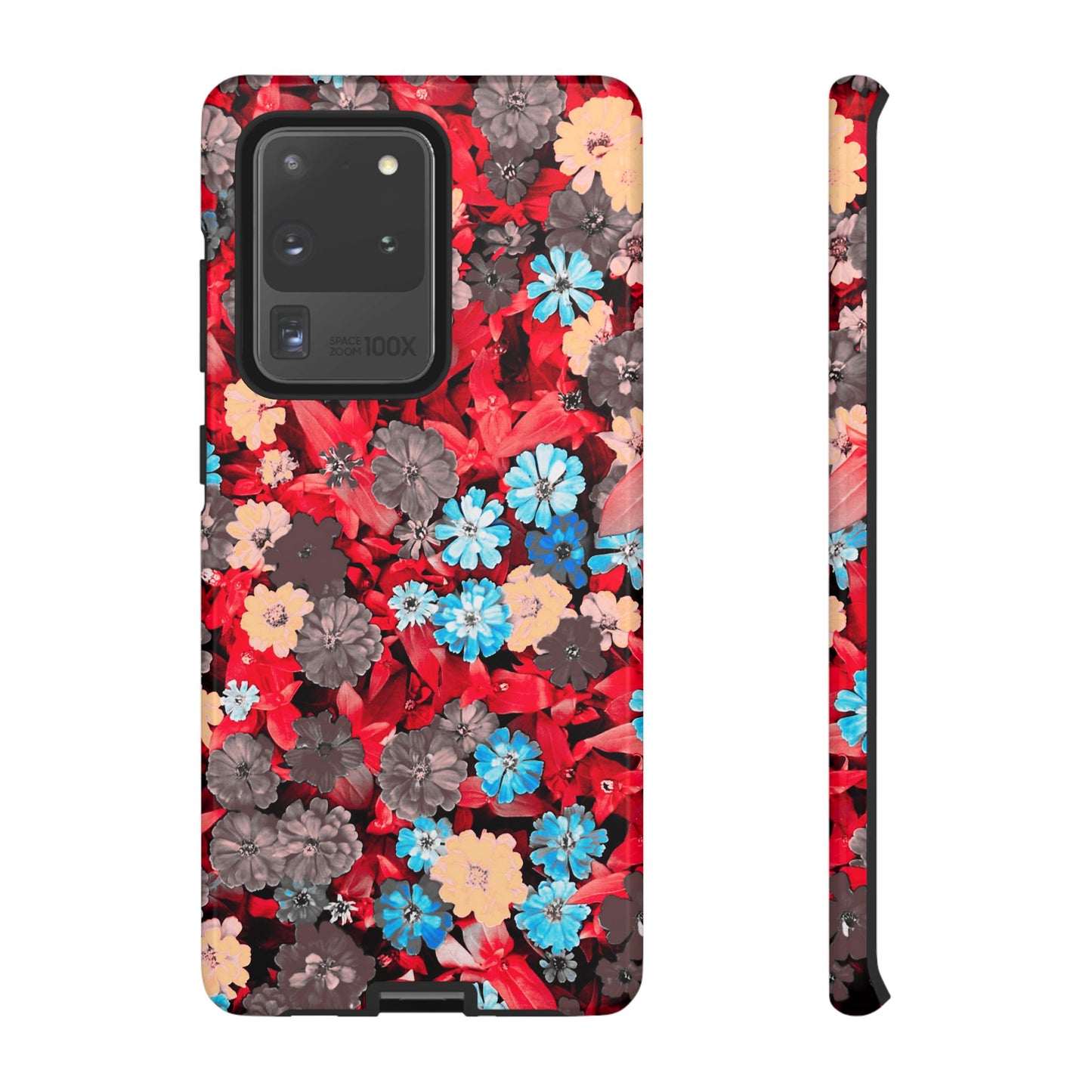 Lucid Flowers #23-Tough Cases iPhone Samsung Google Pixel