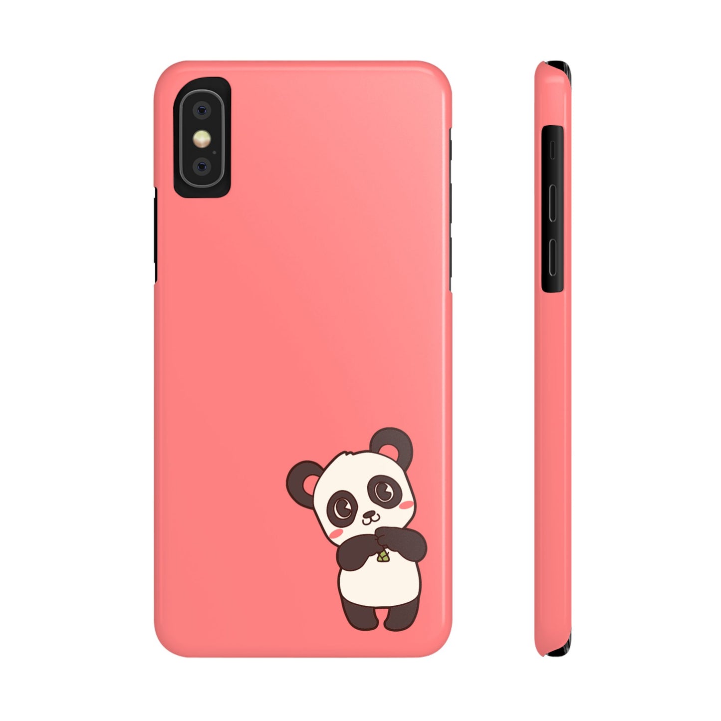 Cute Panda #36-Slim iPhone Cases