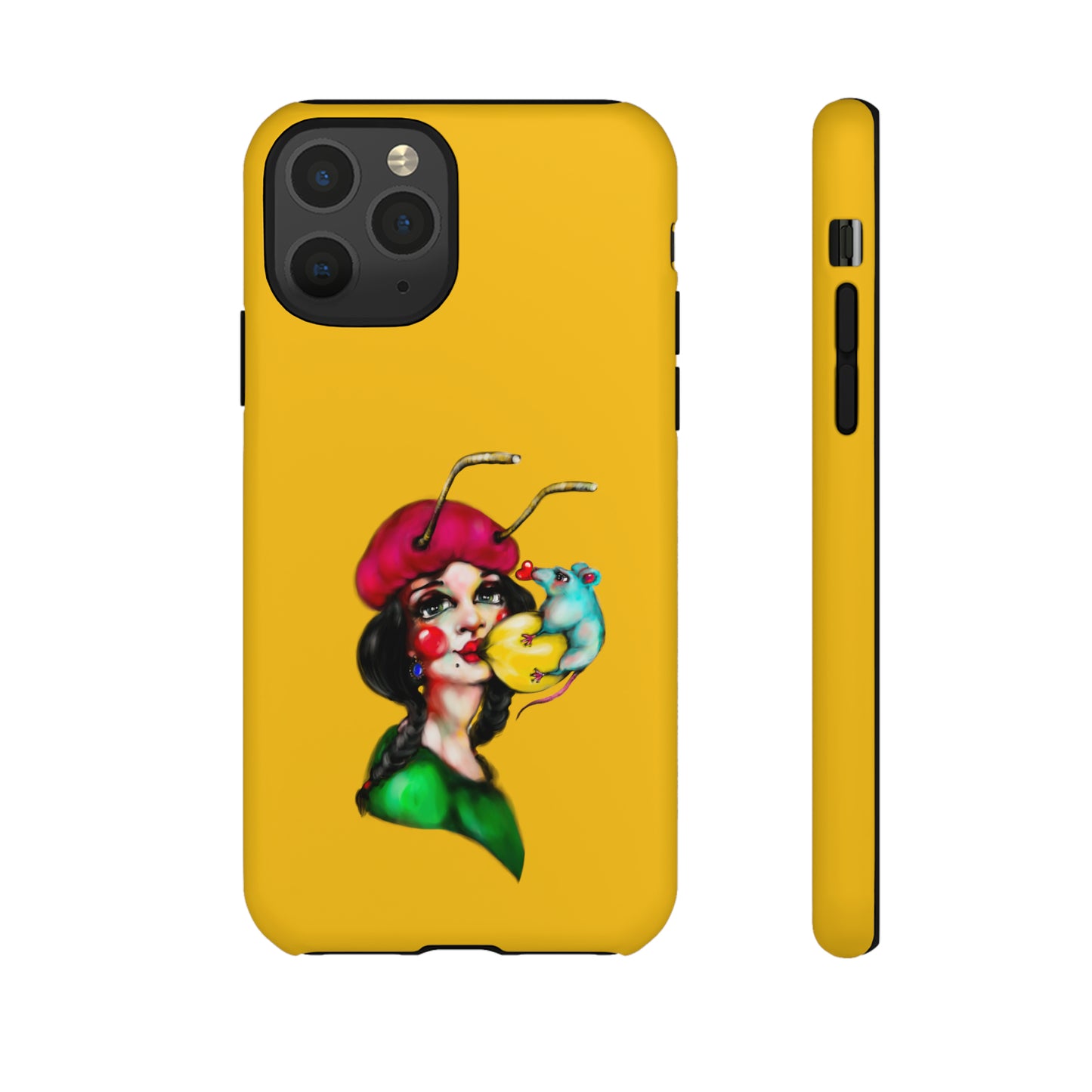 Design #211 Yellow BKG-Tough Cases