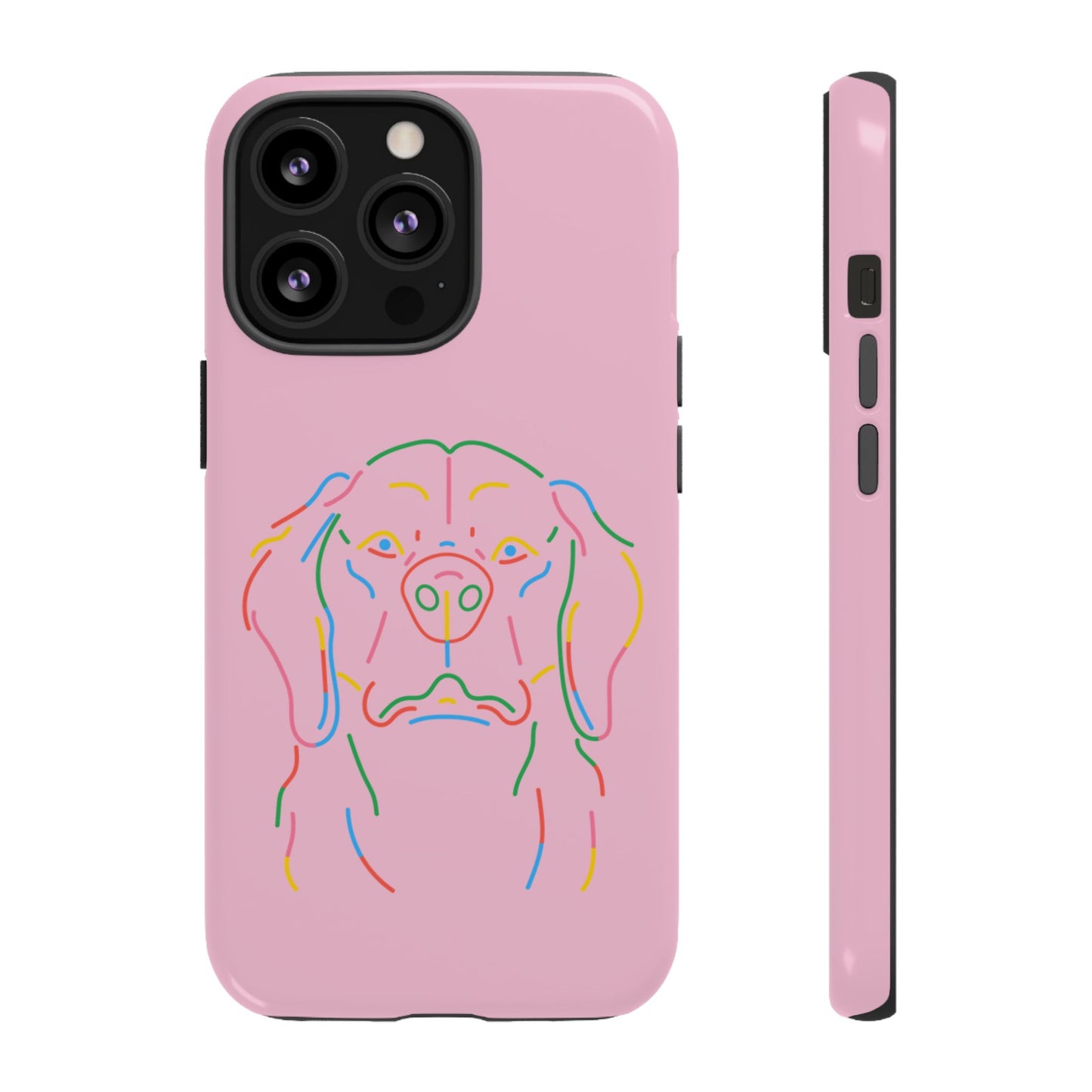 Pop Art Pup #24-Tough Cases iPhone Samsung Google Pixel