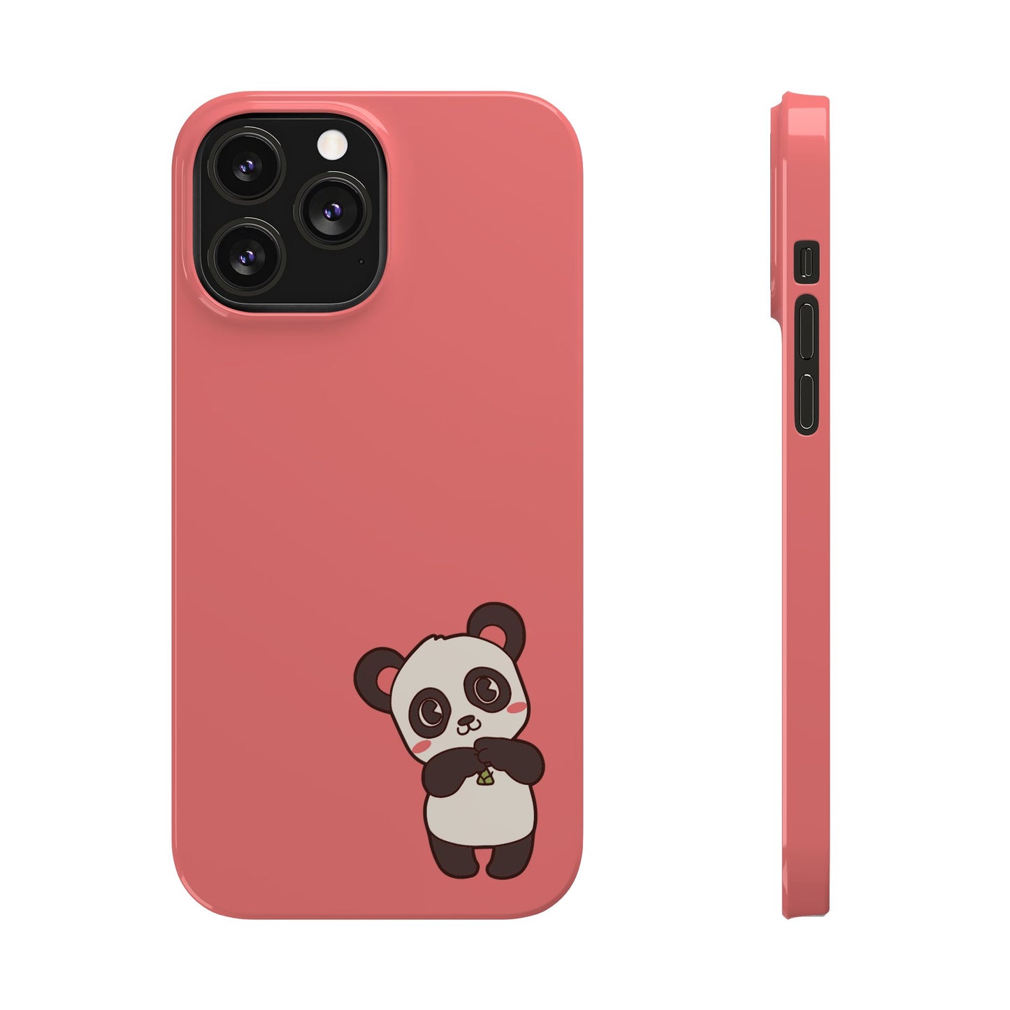 Cute Panda #36-Slim iPhone Cases