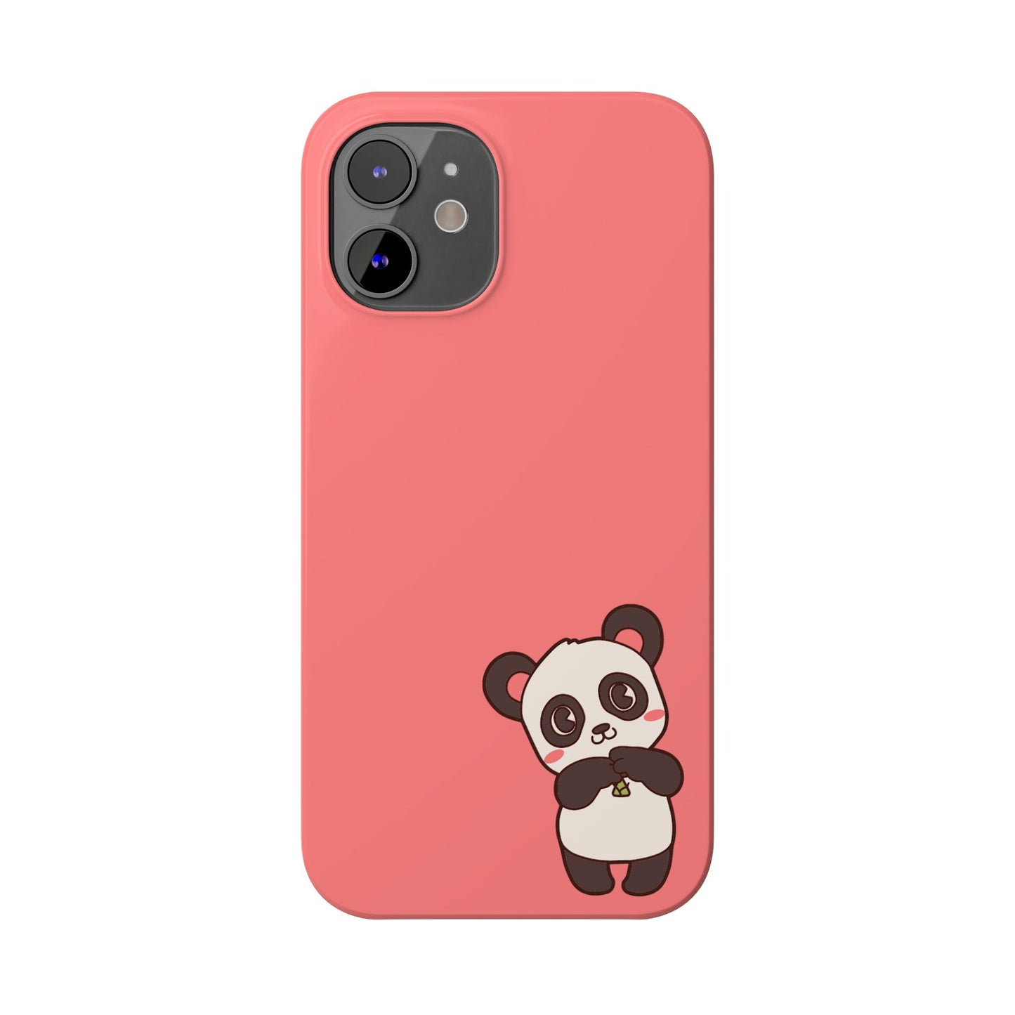 Cute Panda #36-Slim iPhone Cases