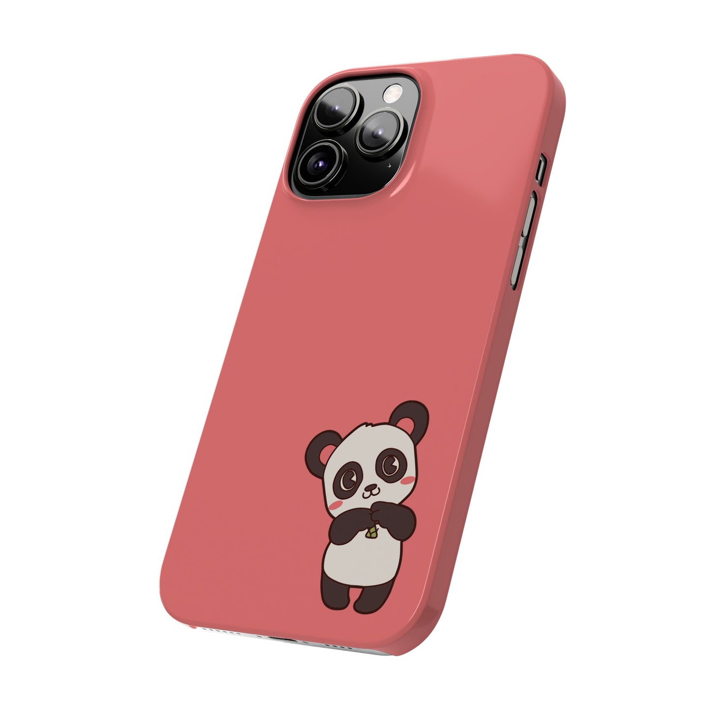 Cute Panda #36-Slim iPhone Cases