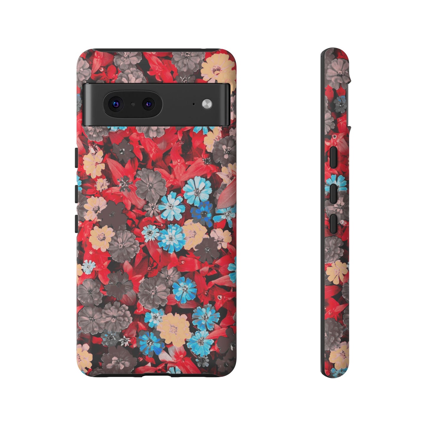 Lucid Flowers #23-Tough Cases iPhone Samsung Google Pixel