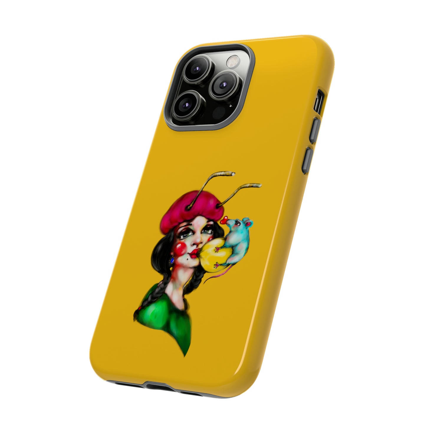 Design #211 Yellow BKG-Tough Cases