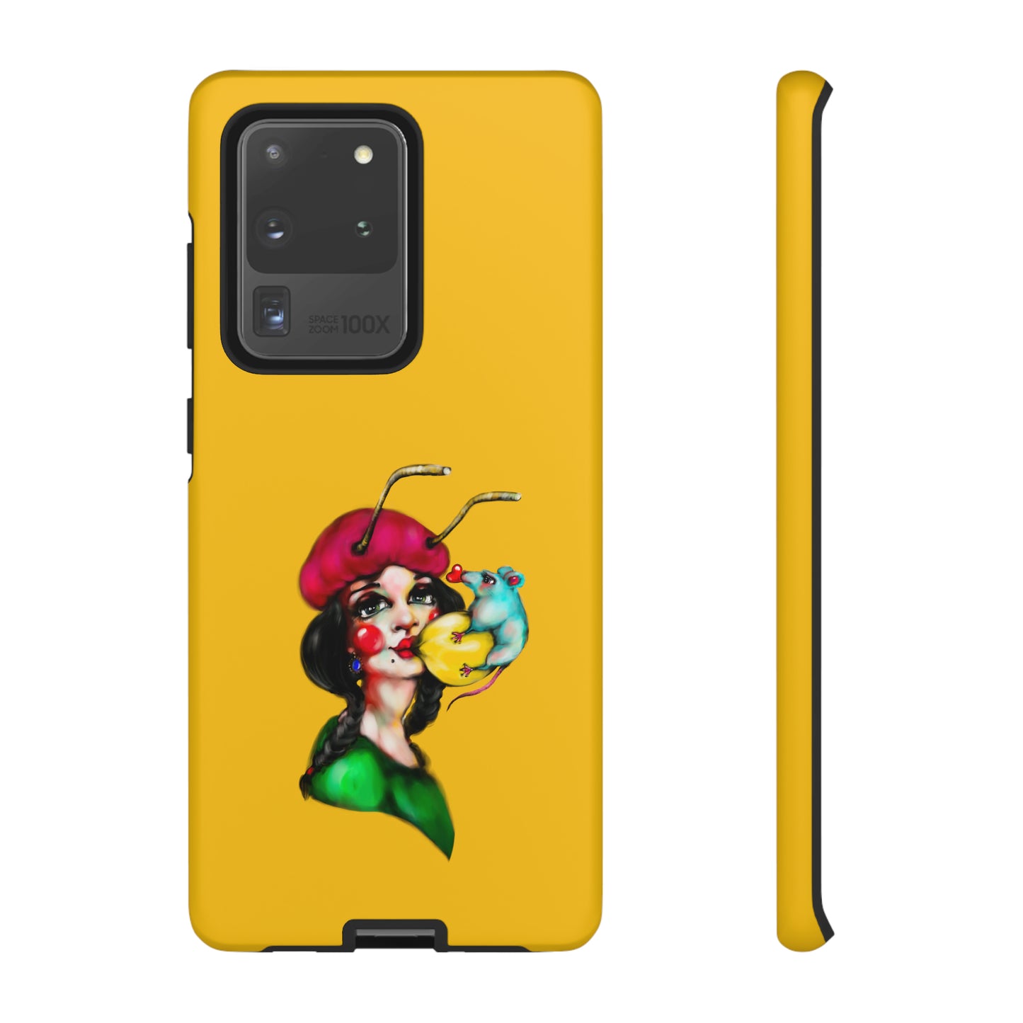 Design #211 Yellow BKG-Tough Cases