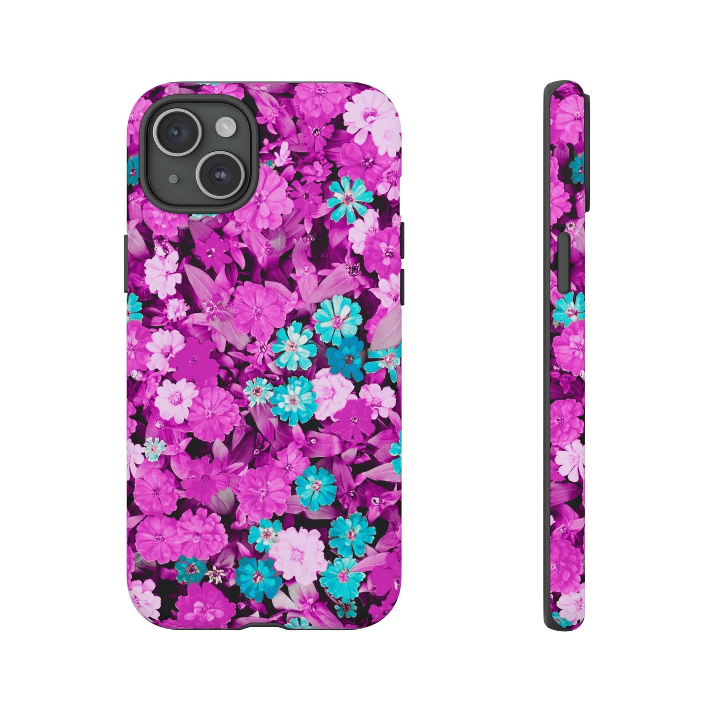 Lucid Flowers #22-Tough Cases iPhone Samsung Google Pixel