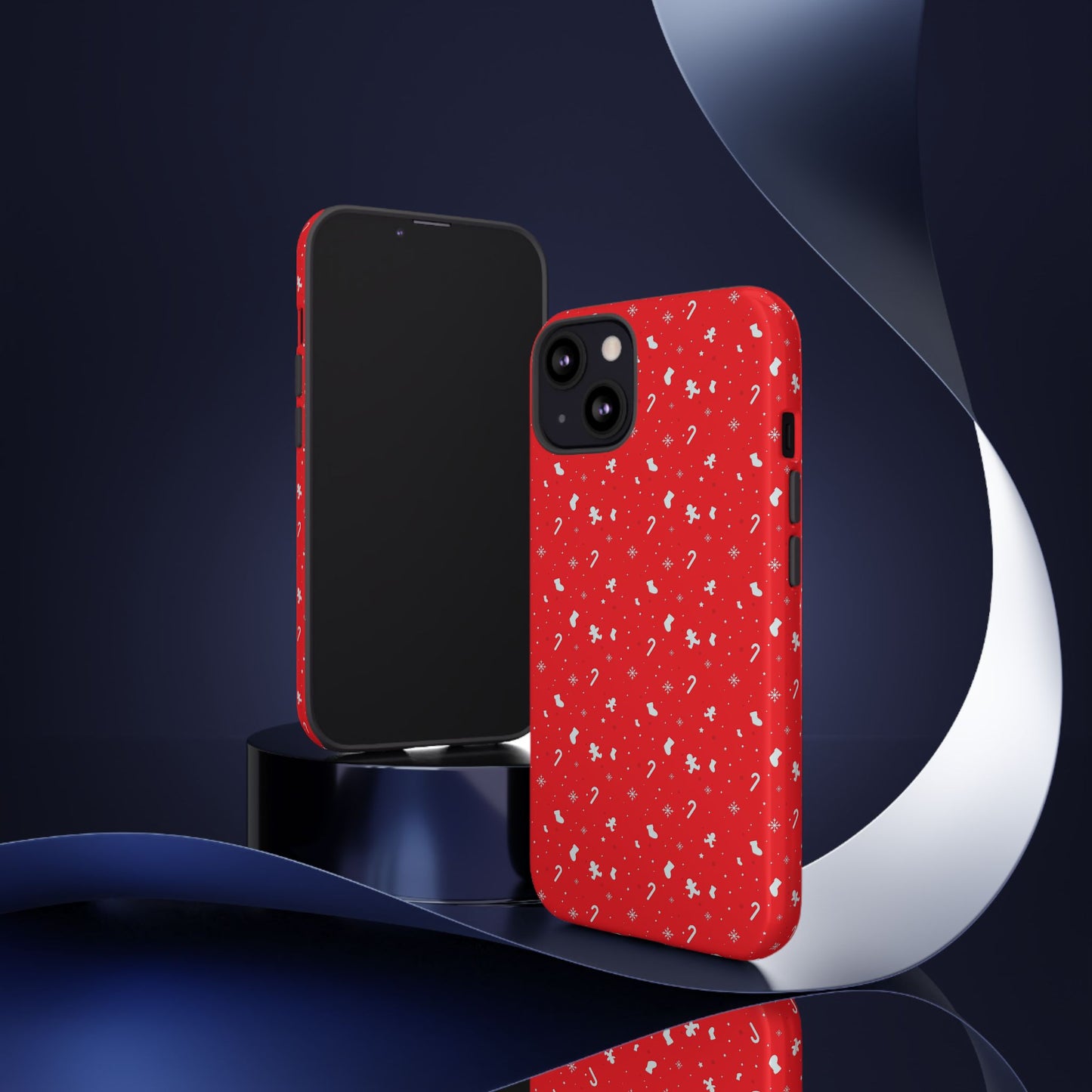 Candy Cane Blizzard #22 - Tough Cases iPhone Samsung Google Pixel