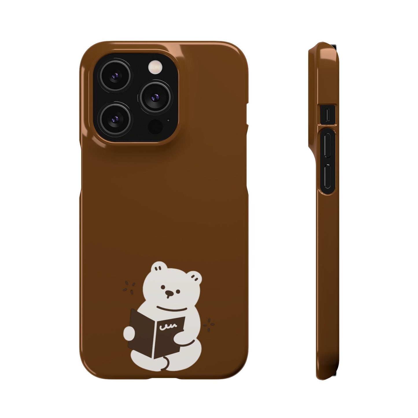 Reading Bear #02-Snap Cases