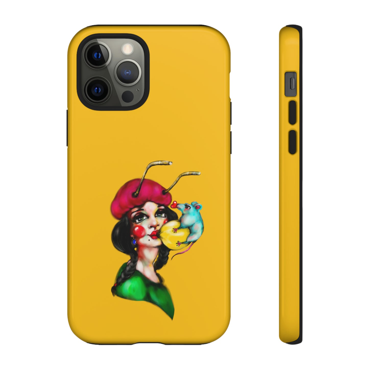 Design #211 Yellow BKG-Tough Cases