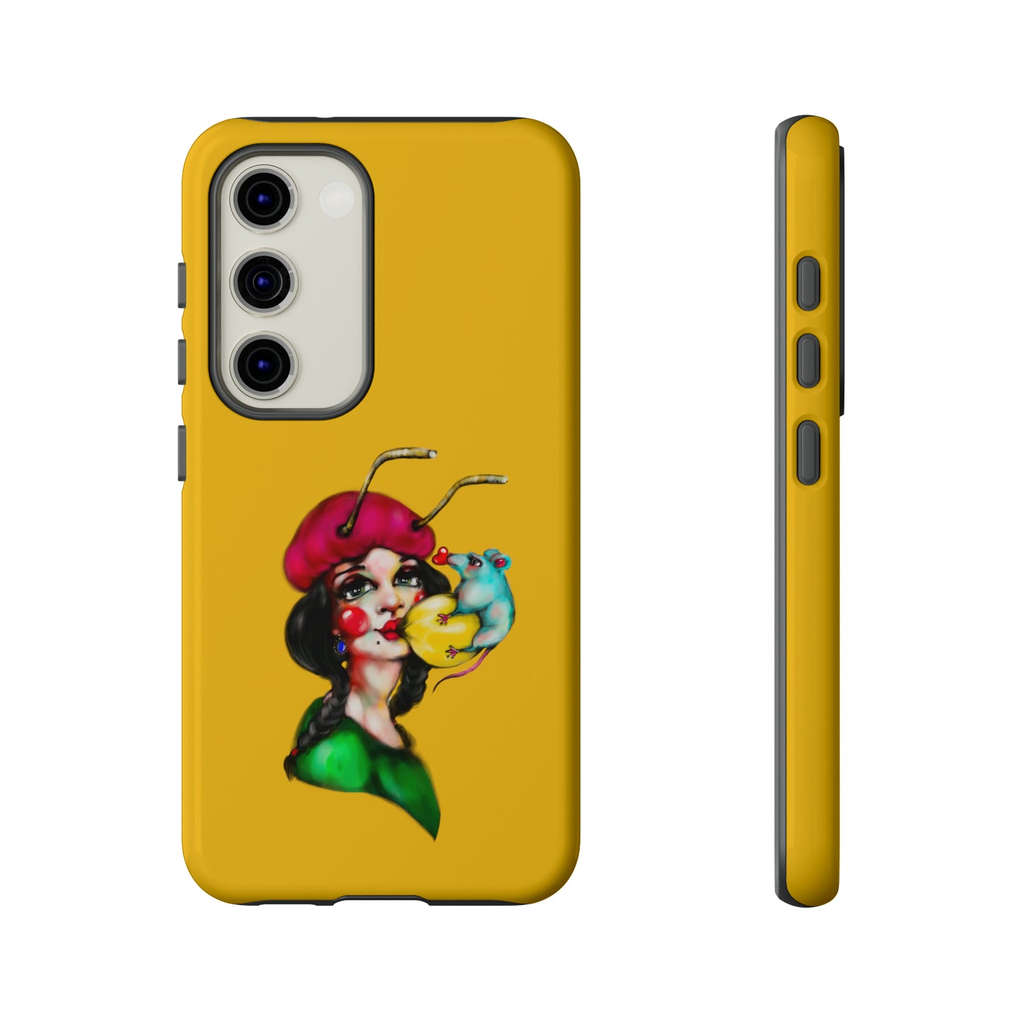 Design #211 Yellow BKG-Tough Cases