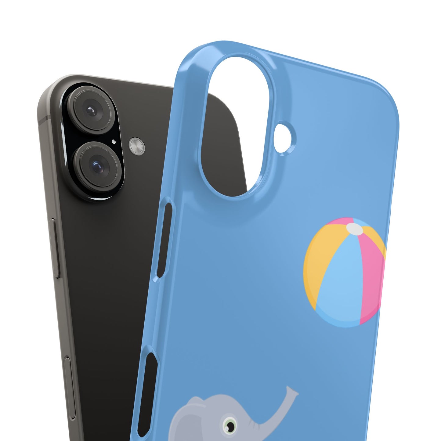 Playful Elephant-Slim iPhone Cases