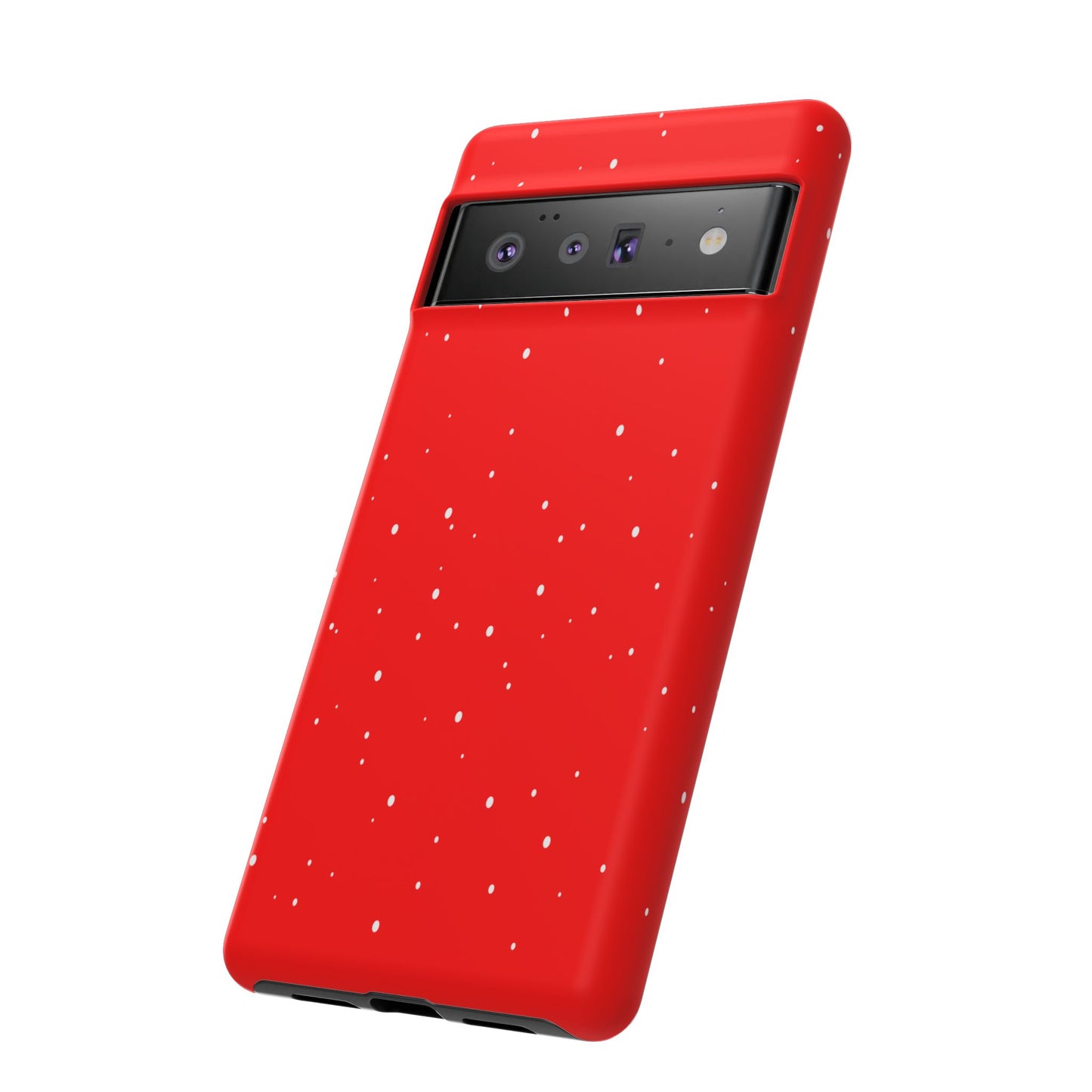 Snowy Red - Tough Cases iPhone Samsung Google Pixel