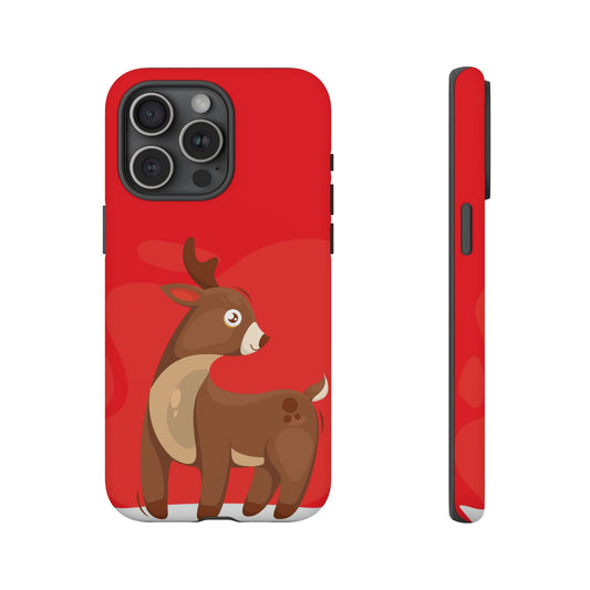 Merry Deer #22-Tough Cases iPhone Samsung Google Pixel