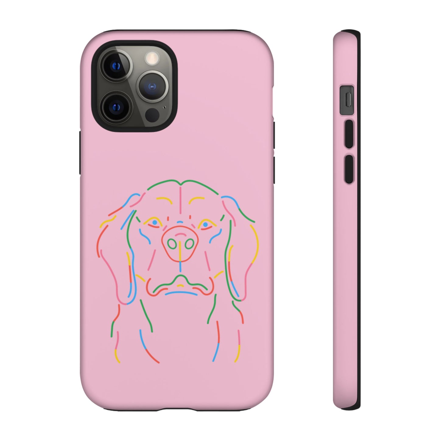 Pop Art Pup #24-Tough Cases iPhone Samsung Google Pixel