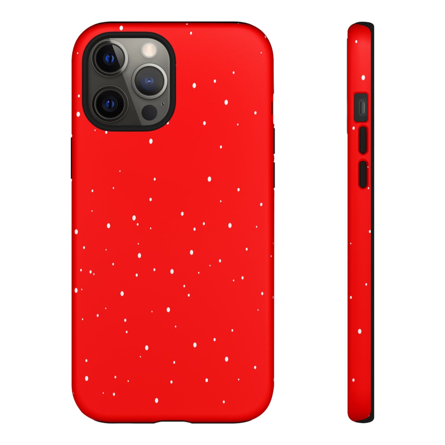 Snowy Red - Tough Cases iPhone Samsung Google Pixel