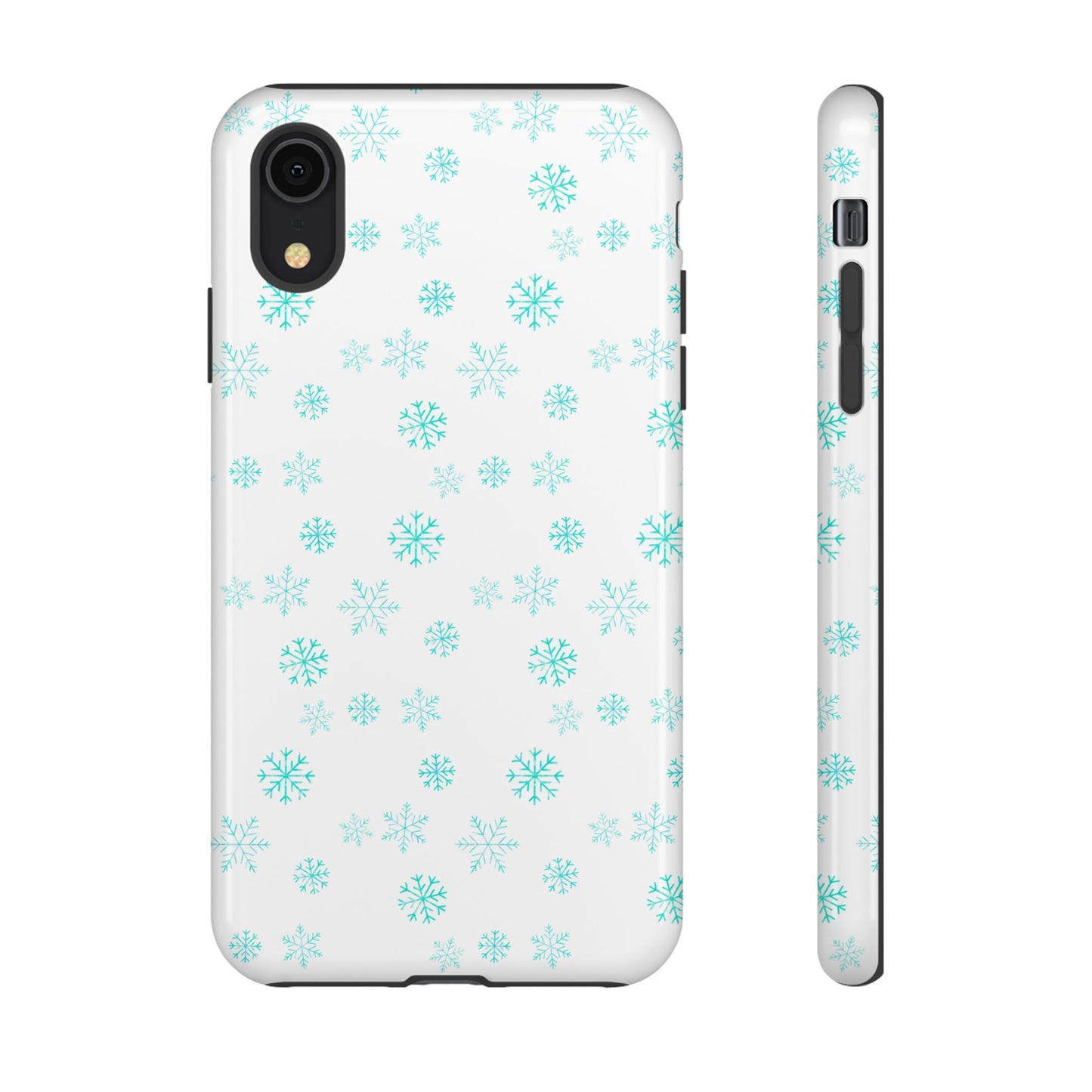 Snowy Blue #12 - Tough Cases iPhone Samsung Google Pixel